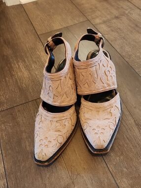 Lane Boots Robin Slingback Mule Blush Size 9
